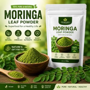 organic pure moringa leaf powder (superfood) 50g